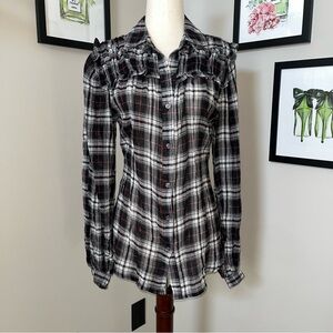 🌺 Max Studio Button Down Tunic Top
